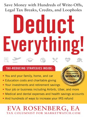 Deduct Everything By Eva Rosenberg 183 Overdrive Rakuten